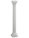 Colonna liscia con capitello corinzio cm 25 h colonna