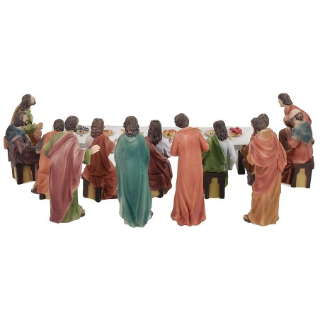 Última Cena cm 9 Estatuas Pascuales Mundo Pesebres