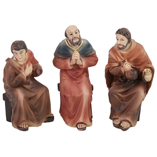 Ultima Cena cm 9 Statue Pasquali Mondo Presepi