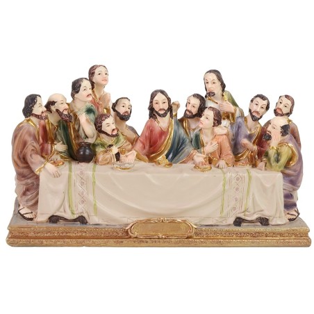 Ultima Cena cm 9 Statua Pasquali Mondo Presepi