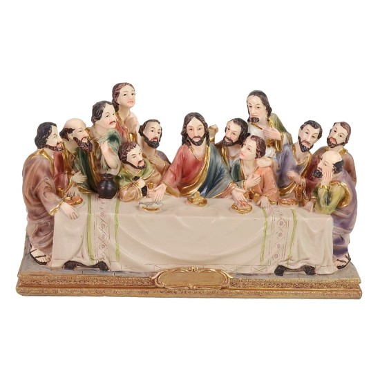 Ultima Cena cm 9 Statua Pasquali Mondo Presepi
