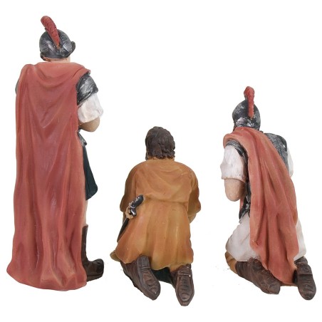 Estatuas de Pascua para la escena del Despojo de Jesús 9 cm