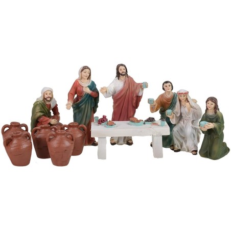 Easter Statues Wedding at Cana 9 cm