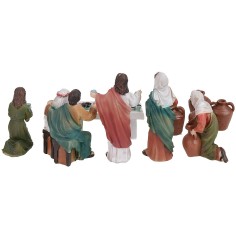 Statue Pasquali Nozze di Cana cm 9 Mondo Presepi 2