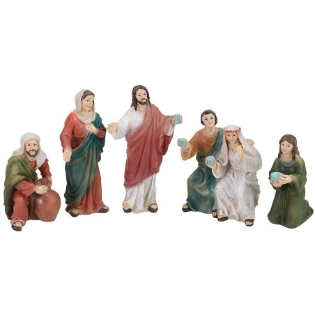 Easter Statues Wedding at Cana 9 cm