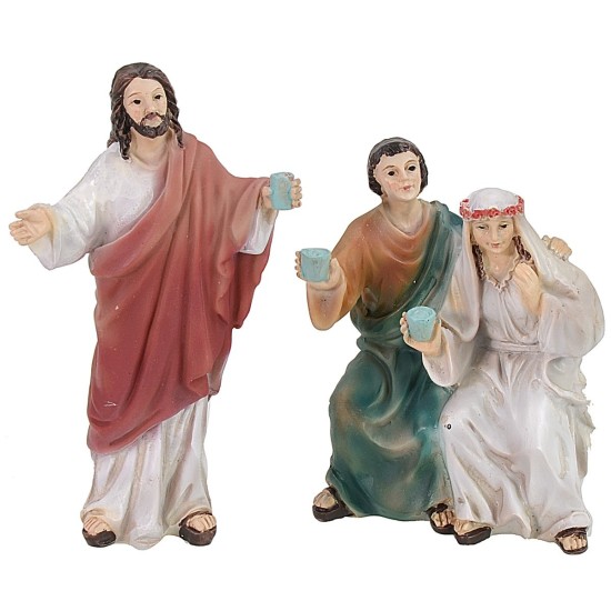 Easter Statues Wedding at Cana 9 cm