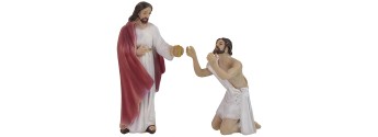 Easter statues Jesus gives sight to the Czech 9 cm