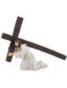 Gesù che cade con la croce 9 cm Statue Pasquali