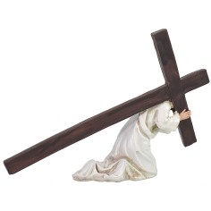 Gesù che cade con la croce 9 cm Statue Pasquali Mondo Presepi 2