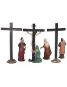 Crucifixion scene cm 9 Easter statues