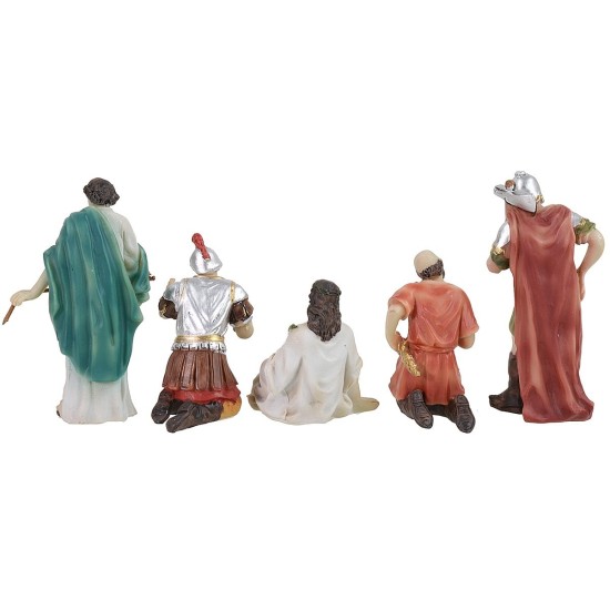 Escena Coronación de Espinas cm 9 Figuras Pascuales