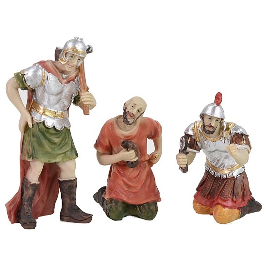 Scena Coronazione di Spine cm 9 Statue Pasquali Mondo Presepi