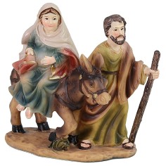 Búsqueda del alojamiento de 9 cm en resina Mundo Pesebres