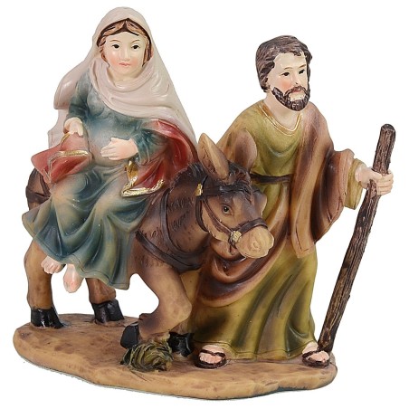 Búsqueda del alojamiento de 9 cm en resina Mundo Pesebres