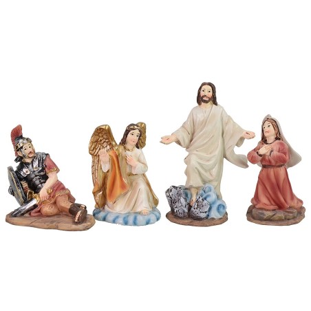 Resurrección de Jesús cm 9 Estatuas Pascuales Mundo Pesebres