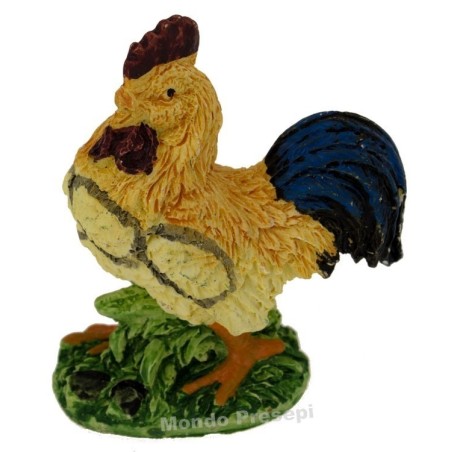 Gallo in resina per state cm 20-30 Mondo Presepi