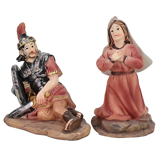 Resurrección de Jesús cm 9 Estatuas Pascuales Mundo Pesebres