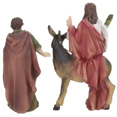 Entrada de Jesús a Jerusalén cm 9 Estatuas Pascuales 2