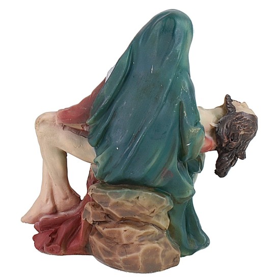 Gesù morto tra le braccia della Madonna cm 9 Statue Pasquali