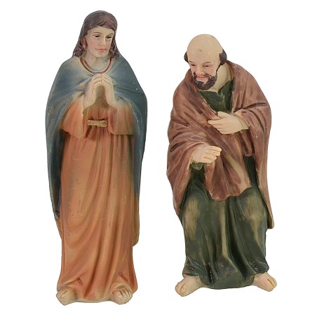 Gesù guarisce il paralitico cm 9 Statue Pasquali Mondo Presepi