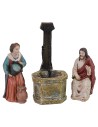 Jesus and the Samaritan woman cm 9 Paschal statues