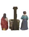 Gesù e la donna Samaritana cm 9 Statue Pasquali Mondo Presepi