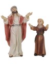 Crowd welcoming Jesus 9 cm Easter Statues
