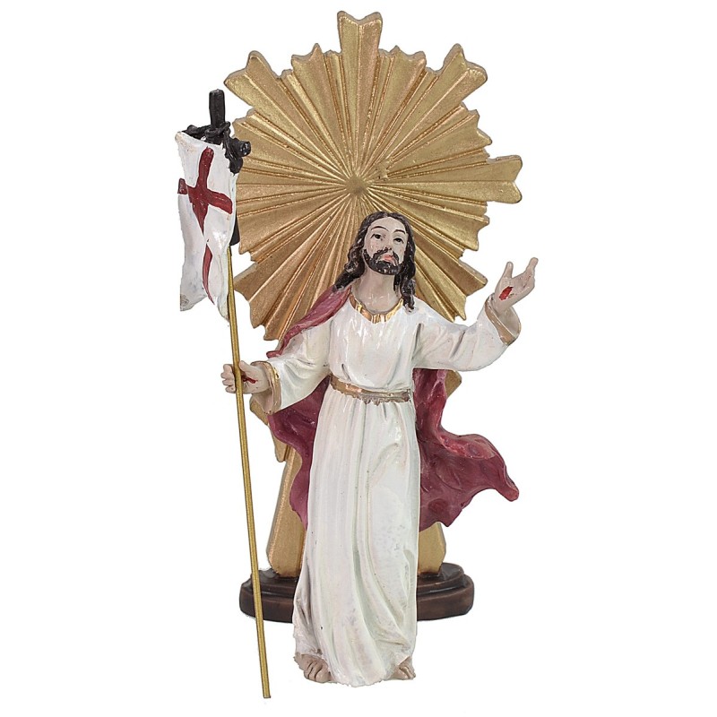 Apparizione di Cristo risorto cm 9 Statua Pasquale Mondo Presepi