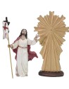 Apparizione di Cristo risorto cm 9 Statua Pasquale Mondo Presepi