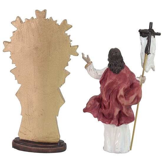 Apparition of risen Christ cm 9 Paschal statue