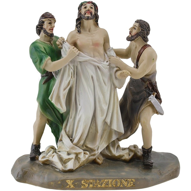 Spoliation of Jesus 9 cm Easter Figures