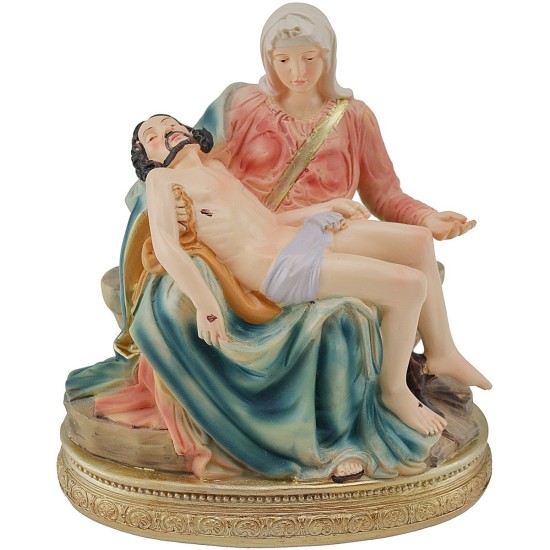 Piedad de la Virgen María con Jesús muerto en sus brazos h.