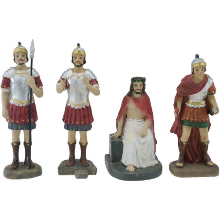 Jesus crowned with thorns 14 cm