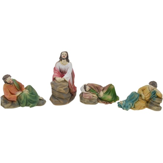 Jesus in the garden of Gethsemane 13 cm