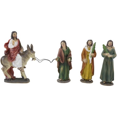 Cm 12 Entrata di Gesù a Gerusalemme Mondo Presepi