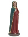 Madonna embarazada de 9 cm en resina, real, base, altura