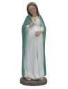 Madonna embarazada viste clara 9 cm en resina, base