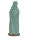 Madonna embarazada viste clara 9 cm en resina, base