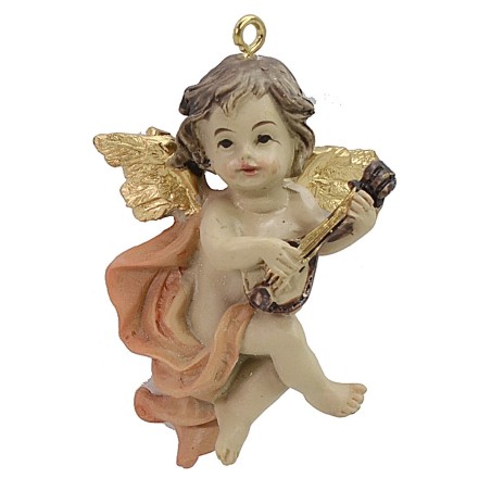 Set di 3 puttini da appendere in resina 5 cm Mondo Presepi