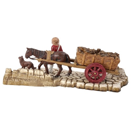 Scene with chariot and dog 6 cm series