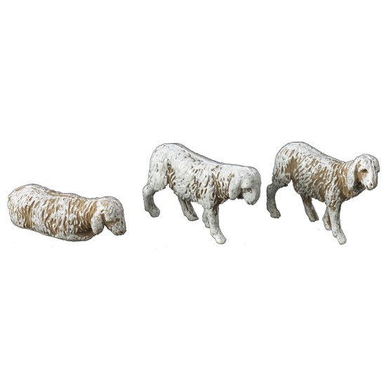 Ovejas conjunto de 6 piezas Landi para estatuas de 3,5 cm.