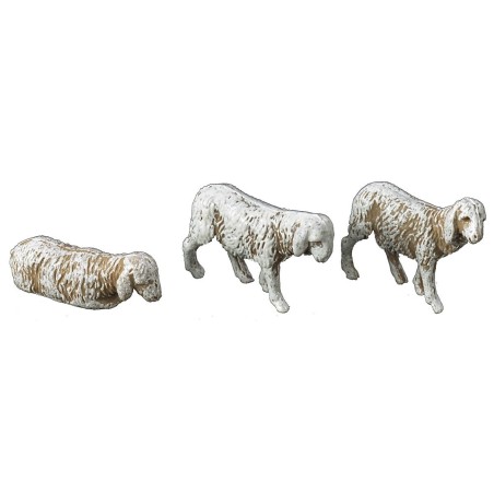 Ovejas conjunto de 6 piezas Landi para estatuas de 3,5 cm.