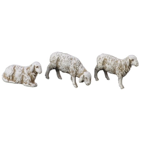 Set of 6 sheep for statues cm 6 Landi