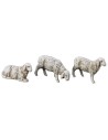 Set of 6 sheep for statues cm 6 Landi