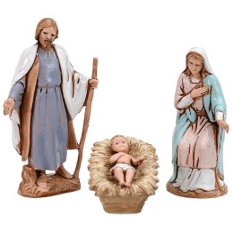 Nacimiento set 3 piezas cm 6,5 cost. 