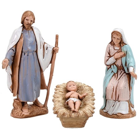 Nacimiento set 3 piezas cm 6,5 cost. 