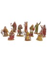 Conjunto de 10 pastores de 6,5 cm, figuras históricas Landi