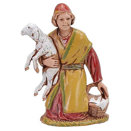 Conjunto de 10 pastores de 6,5 cm, figuras históricas Landi