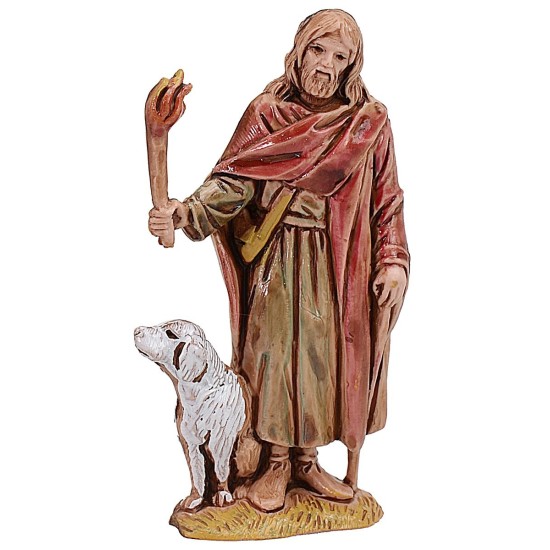 Viejo con perro cm 6,5 fig. históricos Landi Mundo Belenes