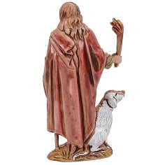 Viejo con perro cm 6,5 fig. históricos Landi Mundo Belenes 2